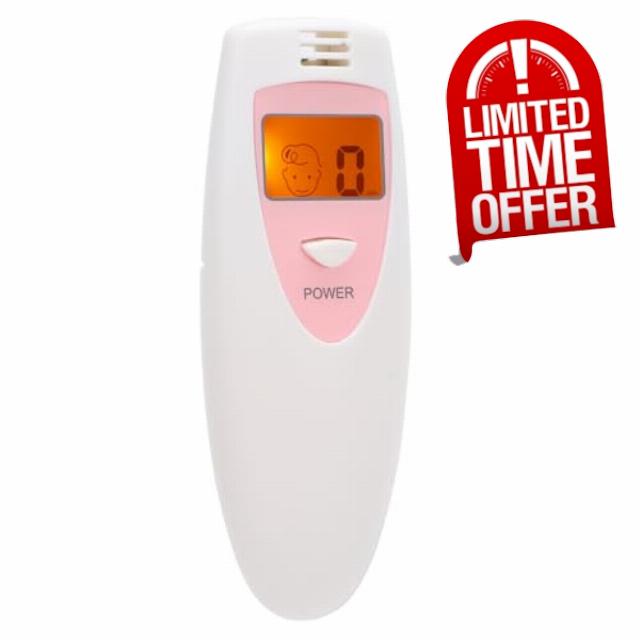 Bad Breath Tester Odor Breath Detector Personal Bad Smell Checker Analyzer with LCD Screen for Oral Cavity Testing