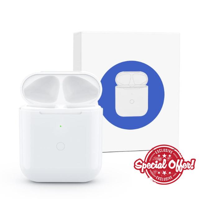 Wireless Charging Case Replacement Compatible with Air Pods 1 and 2