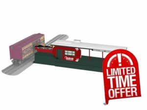 Lionel Sled-Ex Plug Expand Play Christmas Freight Station