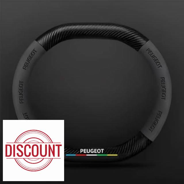 Car Steering Wheel Cover for Peugeot Partner Van 2019-2024