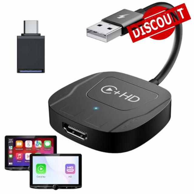 Wireless CarPlay Adapter with HDMI