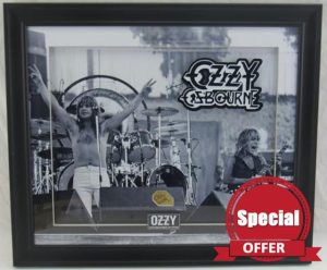 Ozzy Osbourne Autographed - Hand Signed with James Spence Authentication (JSA)