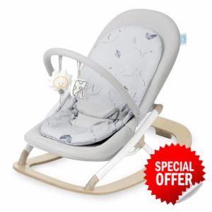 BuyBuy Baby by Evolur SleekSway Portable Rocker in Light Gray