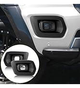 JHCHAN Fog Light Cover Guard for Ford Ranger 2019-2022 T8 Limited XL XLT Front Bumper Fog Lamp Su...