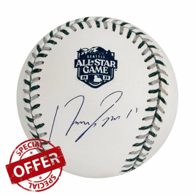 Jose Ramirez Autographed 2023 Official All-Star Game Baseball - JSA