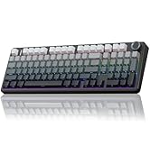 AULA F99 Mechanical Gaming Keyboard,Gasket Wireless Mechanical Keyboard,BT5.0/2.4GHz/USB-C Hot Sw...