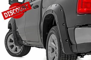 Rough Country Defender Fender Flares for Ram 1500 2WD/4WD (2025) - Set of 4