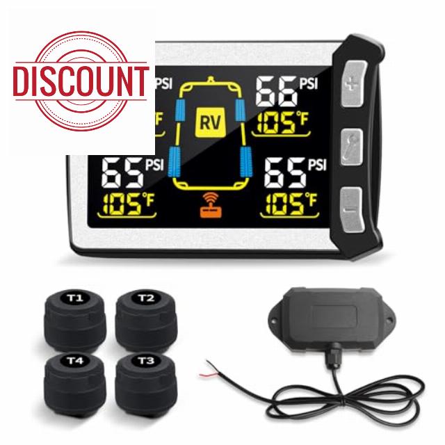 RV/Trailer Tire Pressure Monitoring System
