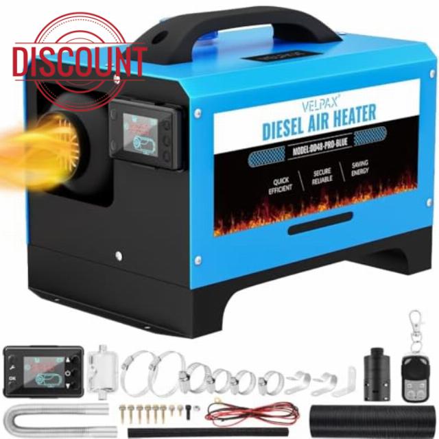 VELPAX 12V 8KW Diesel Air Heater