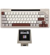 EPOMAKER Galaxy70 Wireless Gaming Keyboard, 75% Aluminum Mechanical Keyboard, Bluetooth 5.0/2.4GH...