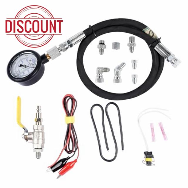 Hpop Test Tool High Pressure & Air Leak Test Gauge Tool Kit Replacement for 1994-2007 Ford F250 F350 6.0L & 7.3L Powerstroke