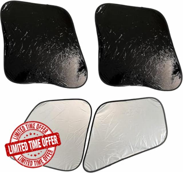 OSEI Cockpit shades designed for Boeing 737-800 Left Seat (Set of 4)