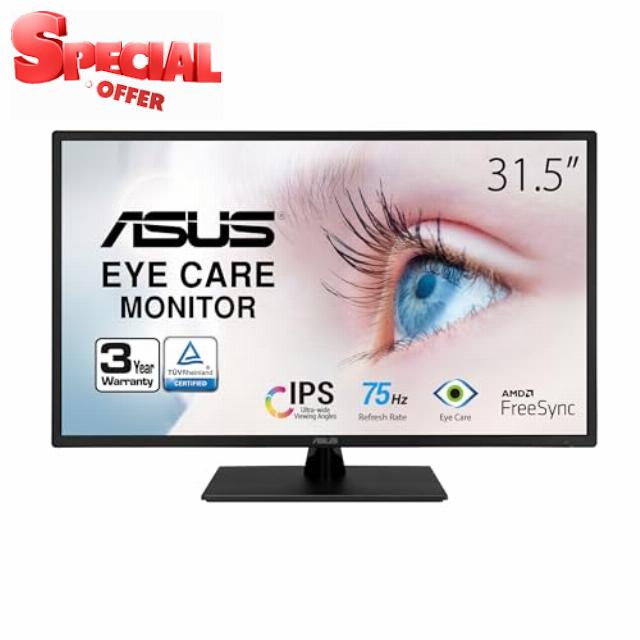 ASUS 31.5” 1080P Monitor (VA329HE) - Full HD