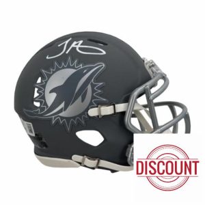 Tyreek Hill Autographed Miami Slate Mini Football Helmet - BAS