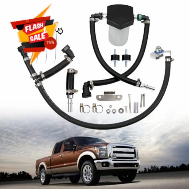 RULLINE CP4 Disaster Prevention Kit Compatible with Ford F250 F350 F450 F550 Super Duty 2011-2022 - 6.7L Powerstroke Diesel