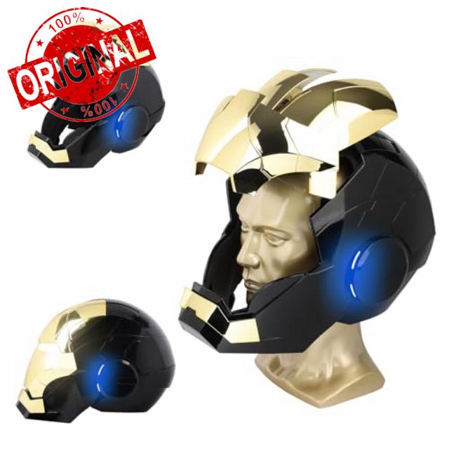 Iron-Man MK 5 Wearable Electronic Helmet: Voice & Remote Controlled