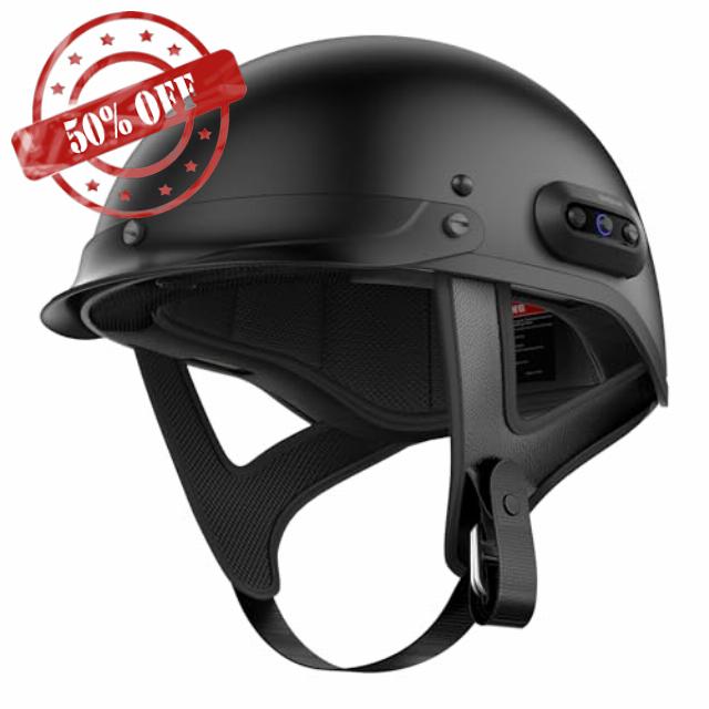 Sena Cavalry 2 Mesh Intercom Enabled Motorcycle Half Helmet
