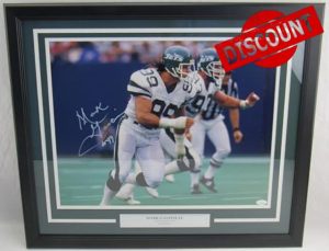 Mark Gastineau Autographed Football Photo - Hand Signed with James Spence Authentication (JSA)