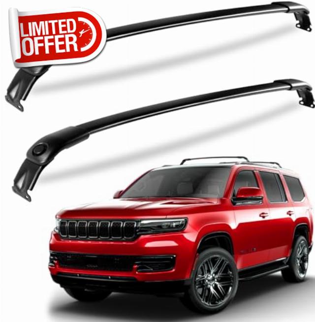 Roof Rack Cross Bars Compatible with Jeep Wagoneer & Grand Wagoneer & Wagoneer L & Grand Wagoneer L 2022 2023 2024 2025