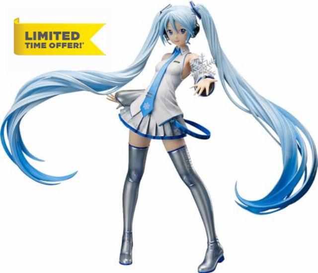Character Vocal Series 01: Hatsune Miku (Snow Miku) 1:4 Scale PVC Figure