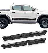 JHCHAN Fuel Tank Cover for Ford Ranger 2012-2022 Wildtrak Limited XL XLT Stormtrak Wolftrak T6 T7...