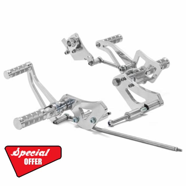 Forward Controls Footpegs for Honda VT750 C4 Shadow Aero 2004-2015/ Shadow Spirit 750 2007-2015/ Shadow Phantom 2010 2011 2012 2013 2014