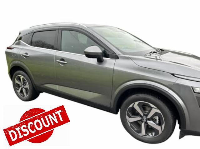 AUTO CLOVER Wind Deflectors Set for Nissan Qashqai 2021+ (6 pieces)