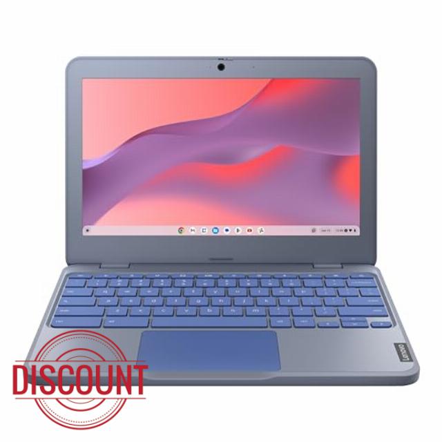 Lenovo IdeaPad Chromebook | 11.6 Inch HD Laptop | Intel Celeron N4500 | 4GB RAM | 64GB eMMC | Chromebook OS | Maca Blue