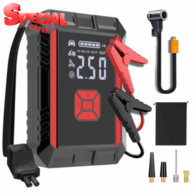Jump Starter Power Pack (Up to 7.0L Gas