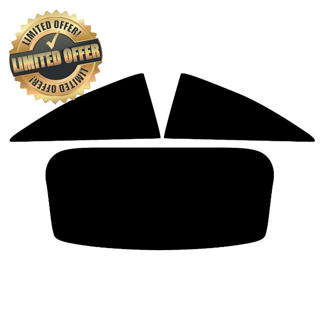 Window-Tint.co.uk Pre Cut Window Tint for Vauxhall Corsa 3-door - 2014 to 2019 (E) - Rear Windows 5% Limo