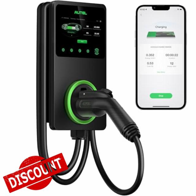 Autel Smart Electric Vehicle (EV) Charger Level 2
