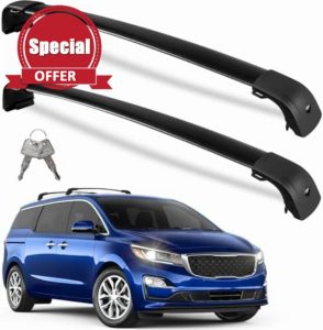 Roof Rack Cross Bars 220lbs Compatible with Kia Sedona 2015-2021