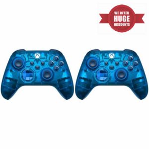 Microsoft QAU-00150 Wireless Dual Controller Bundle (Sky Cipher Special Edition) for Xbox Series X|S