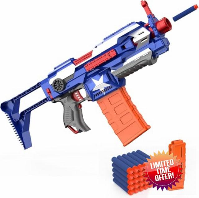 Homespired® Electric Blaster Toy Gun for Kids with 30 Soft Foam Darts