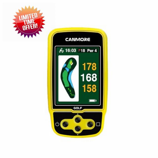 CANMORE HG500 Golf GPS - Extra Large Easy-to-Read Color Display
