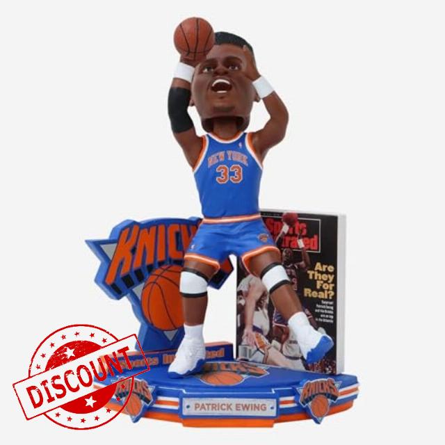 Patrick Ewing New York Knicks Sports Illustrated Cover Bobblehead NBA Basketball
