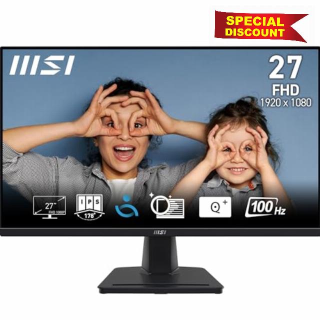 MSI PRO MP275 27-inch IPS 1920 x 1080 (FHD) Computer Monitor