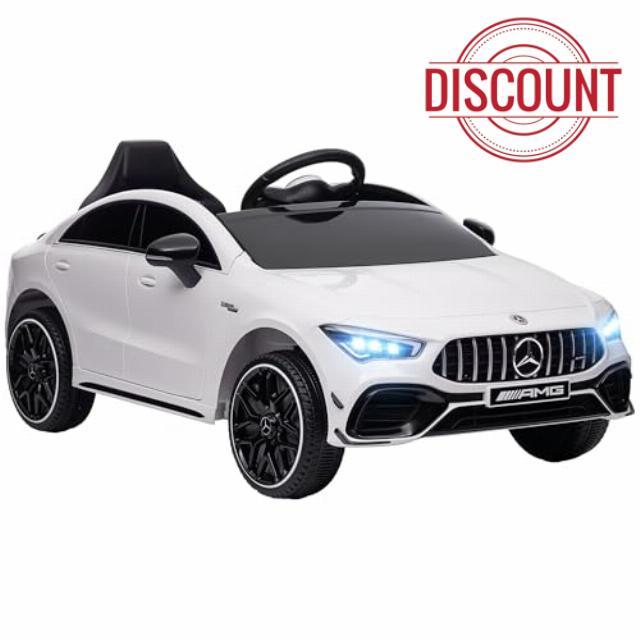 AIYAPLAY Mercedes-AMG CLA 45 Licensed 12V Kids Electric Car