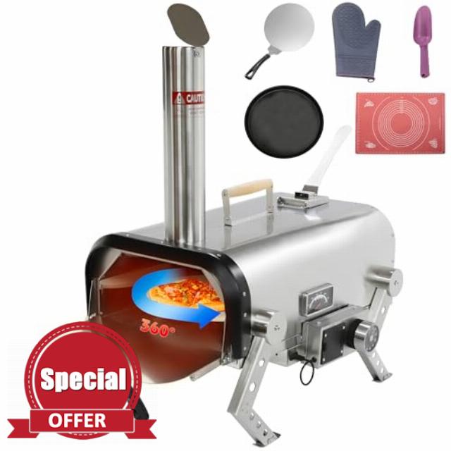 Stainless Steel Outdoor Pizza Oven