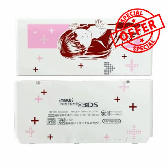 Limited for New3DS Extra Faceplate Replacement Cover Plates Pink Love+ Nene