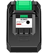 KIMO 20V 2.0Ah Lithium-Ion Battery Adapter w/Cooling System for KIMO 20V Battery, Adaptable for C...