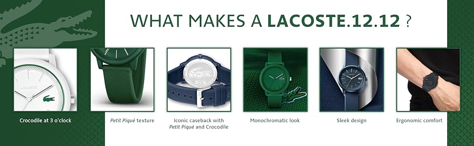 Lacoste FW24 watches for men K.J Apa