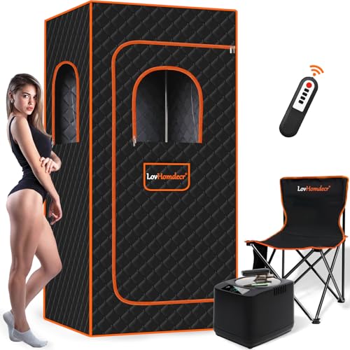 3' x 3' x 6' Spacious Thicken Sauna Tent