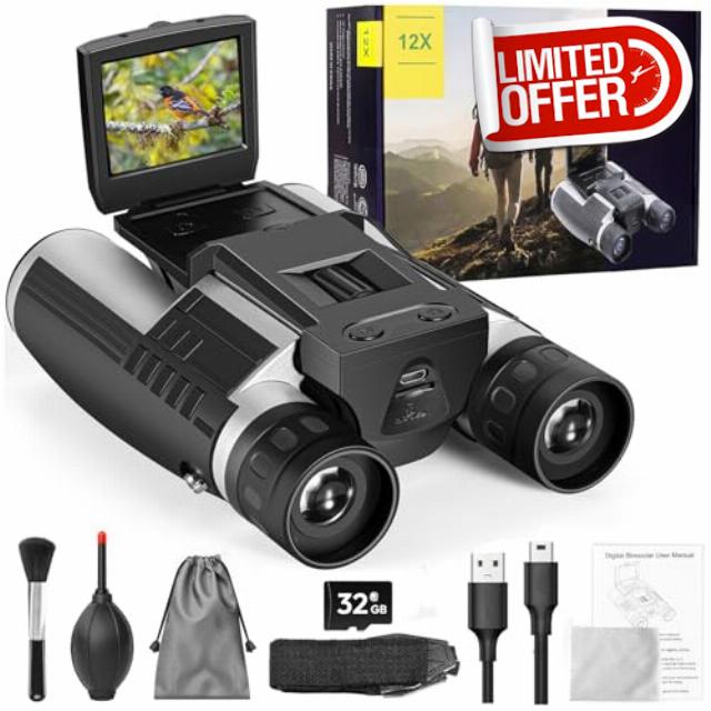 Binoculars Camera for Adults