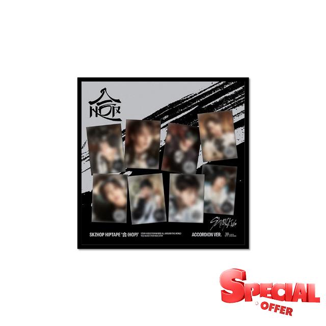 Stray Kids 合 (HOP) SKZHOP HIPTAPE Album ACCORDION Ver with Tracking (FELIX Ver.)