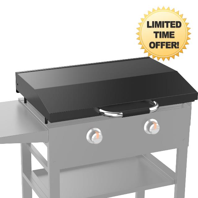 Universal Hinged Lid with Durable Handle for 28 Inch Griddle