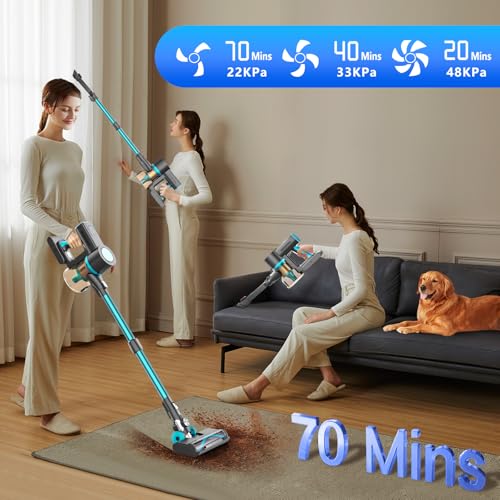 Vacuum Cleaners for Home Anti-Tangled Lightweight Handheld for Hardwood Floor