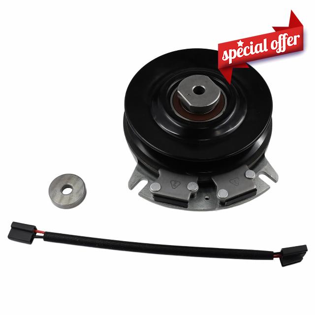 Electric PTO Clutch Compatible with Warner 5218-91 5218-65 Exmark Toro 103-0665 Compatible with John Deere TCA12522 ZTrak Lawn Mower 737 757 777 797 Compatible with Hustler 601311K 5218-91