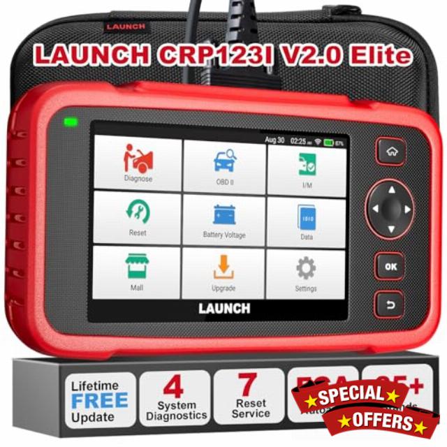 LAUNCH OBD2 Scanner CRP123I V2.0 Elite
