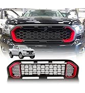 Front-Bumper-Grille for Ford-Ranger-Accessories 2019-2022 XLT XL Limited Thunder Stormtrak, T8 MK...